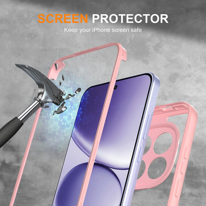 Hülle für Honor 600 Lite, Techsuit, ColorVerse 360, Rosa