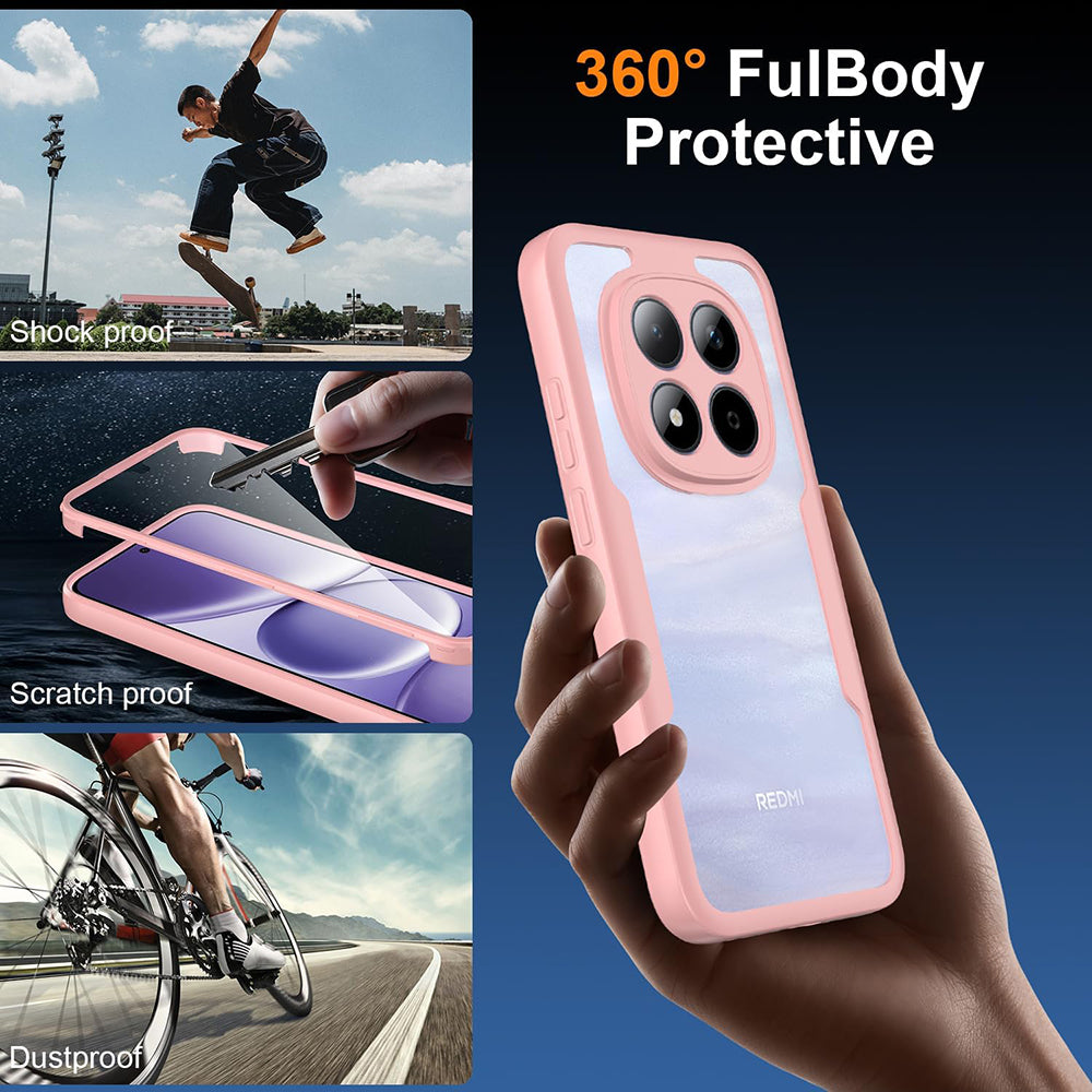 Hülle für Honor 600 Lite, Techsuit, ColorVerse 360, Rosa