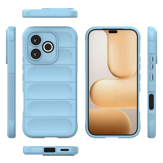 Coque pour Honor 600 Lite, Techsuit, Magic Shield, Bleu