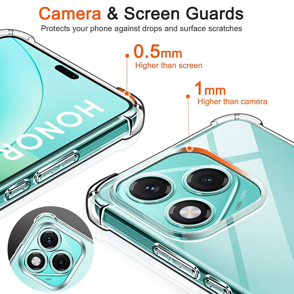 Hülle für Honor 600 Lite, Techsuit, Shockproof Clear, Transparent