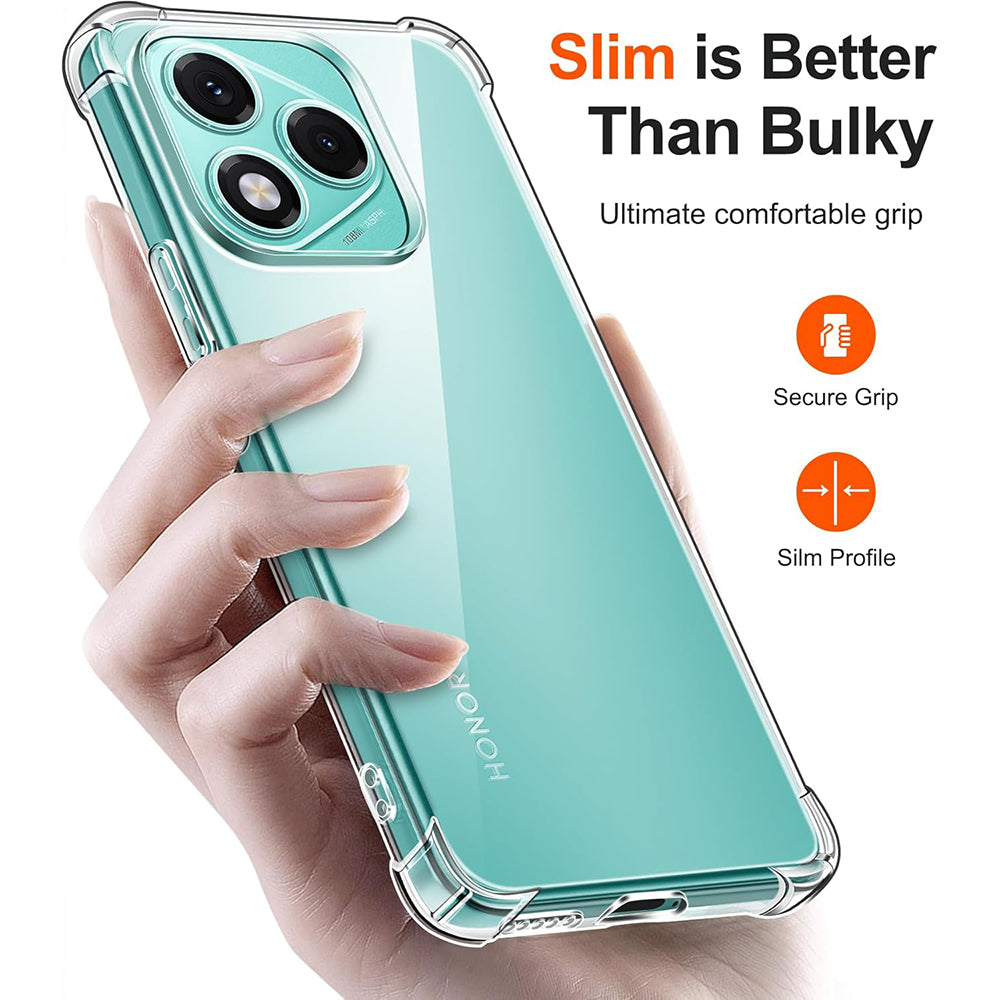 Hülle für Honor 600 Lite, Techsuit, Shockproof Clear, Transparent