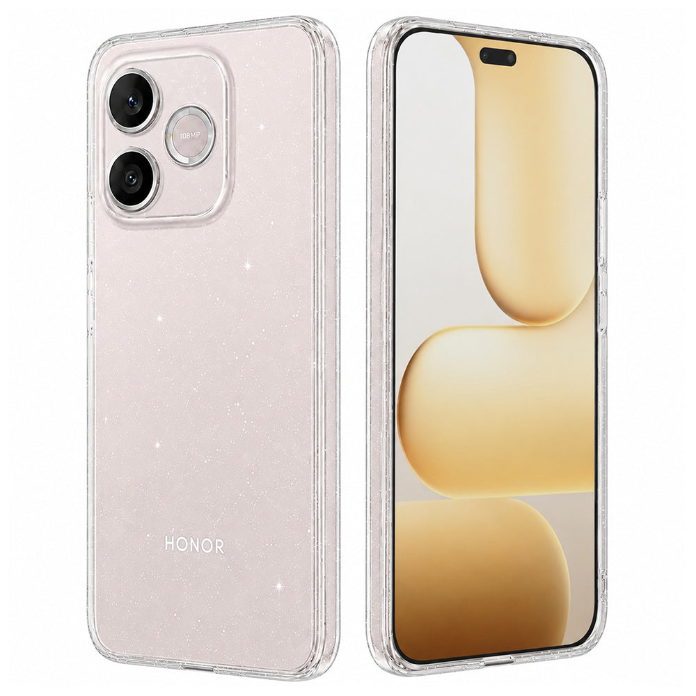 Hoesje voor Honor 600 Lite, Techsuit, SparkleSkin, Transparant