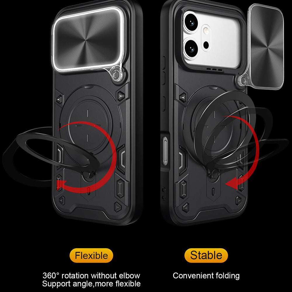 Coque pour Honor 600 Pro / 600, Techsuit, CamGuard Pro, Noire