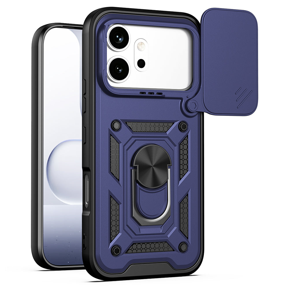 Hoes voor Honor 600 Pro / 600, Techsuit, CamShield, Blauw