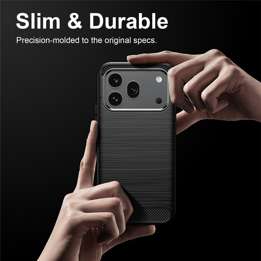 Hülle für Honor 600 Pro / 600, Techsuit, Carbon, Schwarz