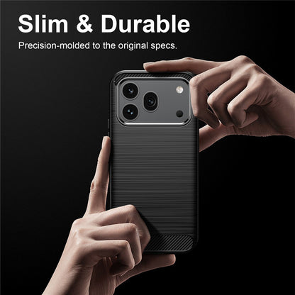 Hülle für Honor 600 Pro / 600, Techsuit, Carbon, Schwarz