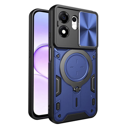 Coque pour Honor 600 Smart, Techsuit, CamGuard Pro, Bleue