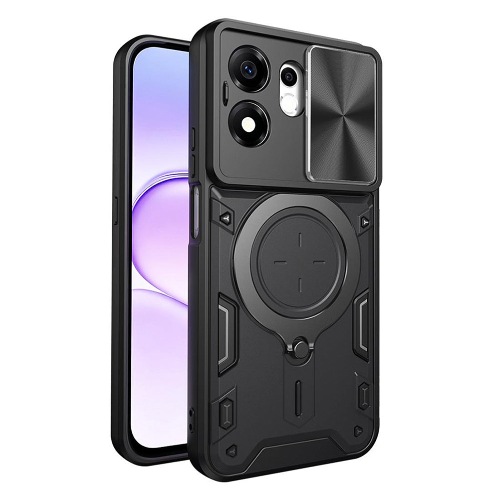 Hülle für Honor 600 Smart, Techsuit, CamGuard Pro, Schwarz