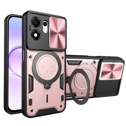 Coque pour Honor 600 Smart, Techsuit, CamGuard Pro, Rose Doré