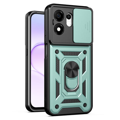 Coque pour Honor 600 Smart, Techsuit, CamShield, Vert
