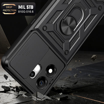 Coque pour Honor 600 Smart, Techsuit, CamShield, Vert