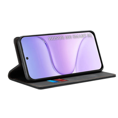 Hülle für Honor 600 Smart, Techsuit, Confy, Schwarz