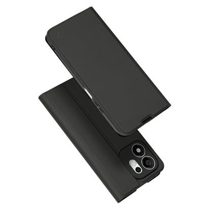Hoes voor Honor 600 Smart, Techsuit, Magskin Book Long Blitz Cutout, Zwart