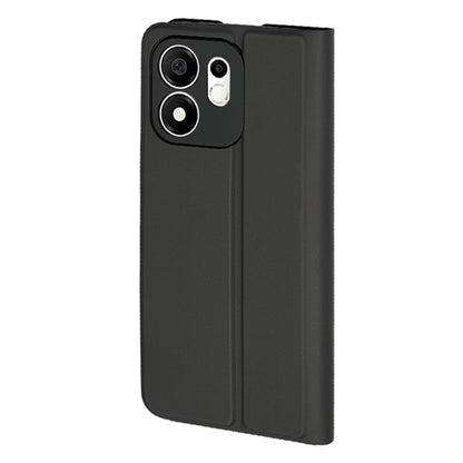 Hoes voor Honor 600 Smart, Techsuit, Magskin Book Long Blitz Cutout, Zwart