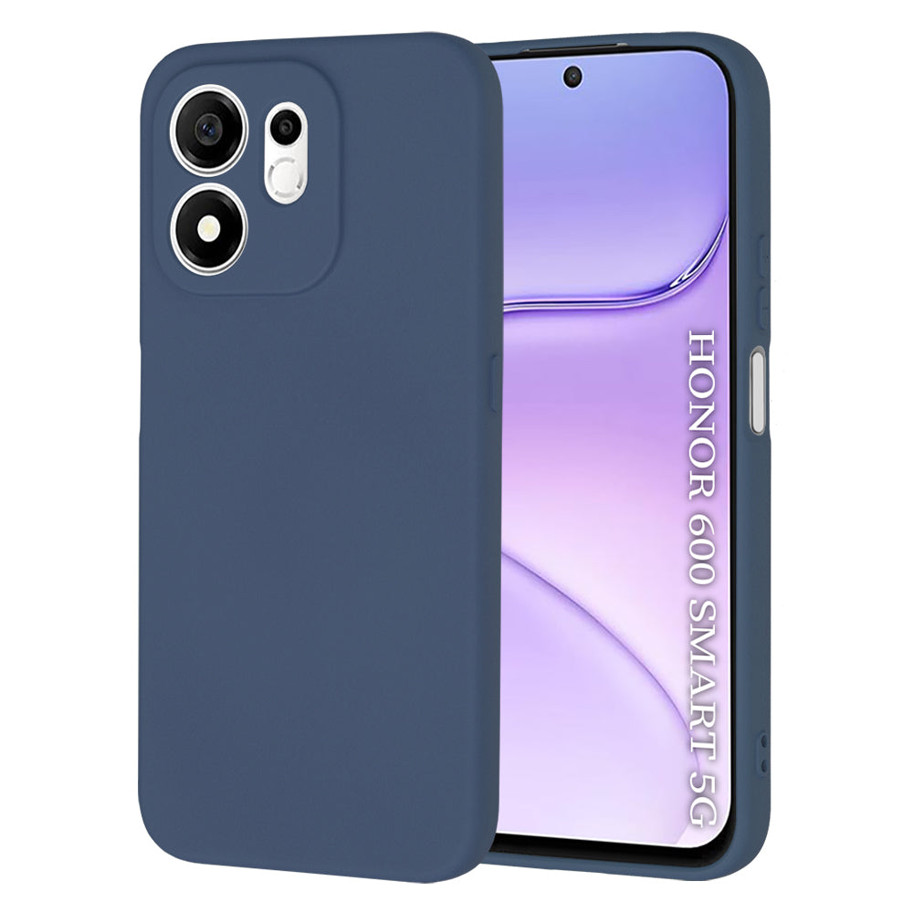 Coque pour Honor 600 Smart, Techsuit, SoftFlex, Bleu marine