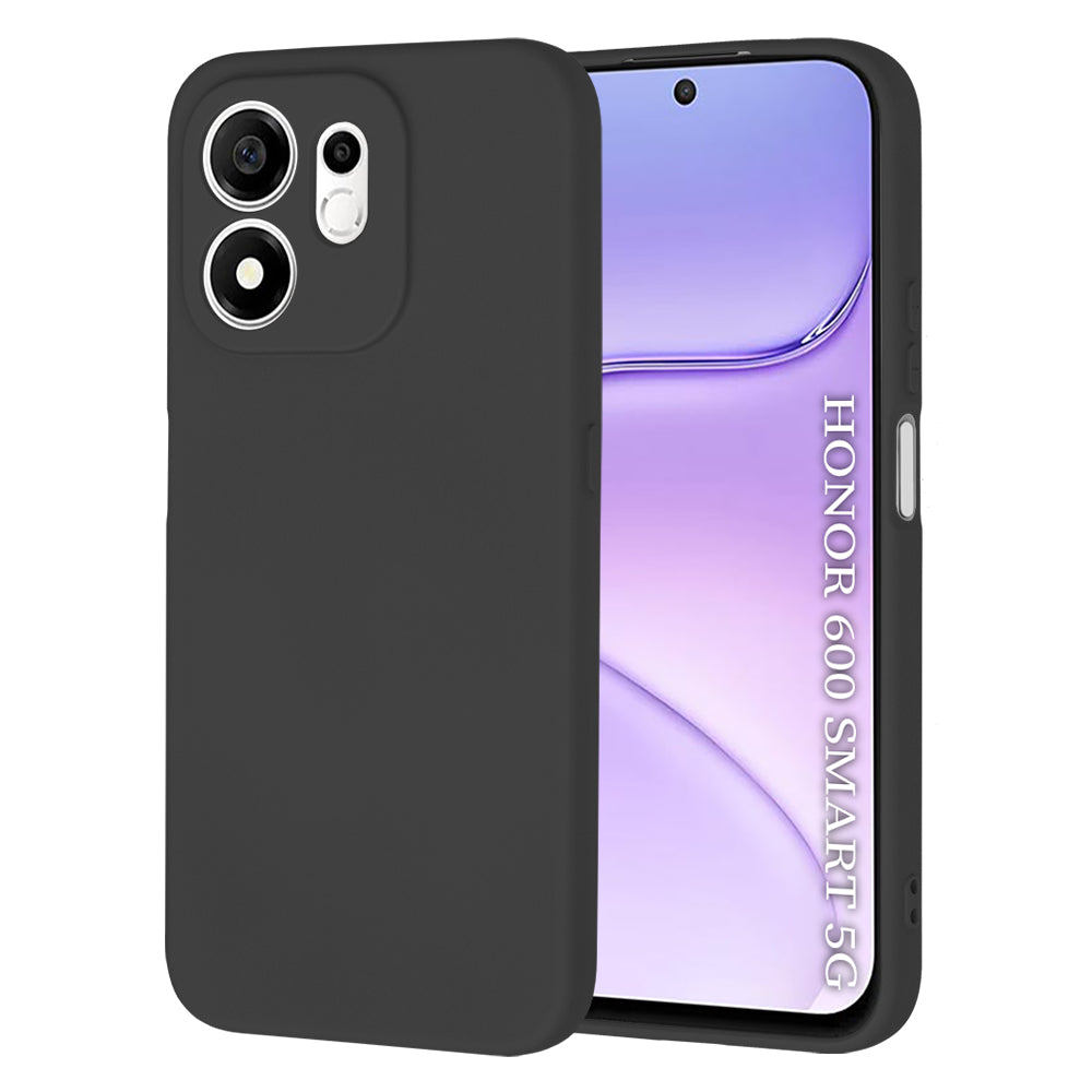 Hülle für Honor 600 Smart, Techsuit, SoftFlex, Schwarz