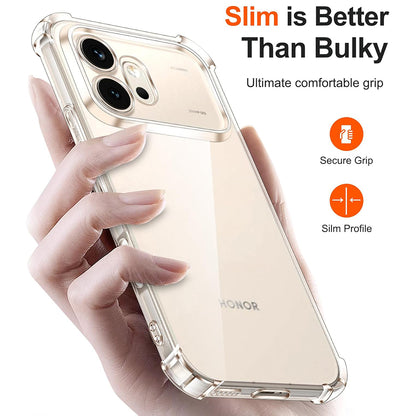 Hoes voor Honor 600, Techsuit, Schokbestendig Clear, Transparant