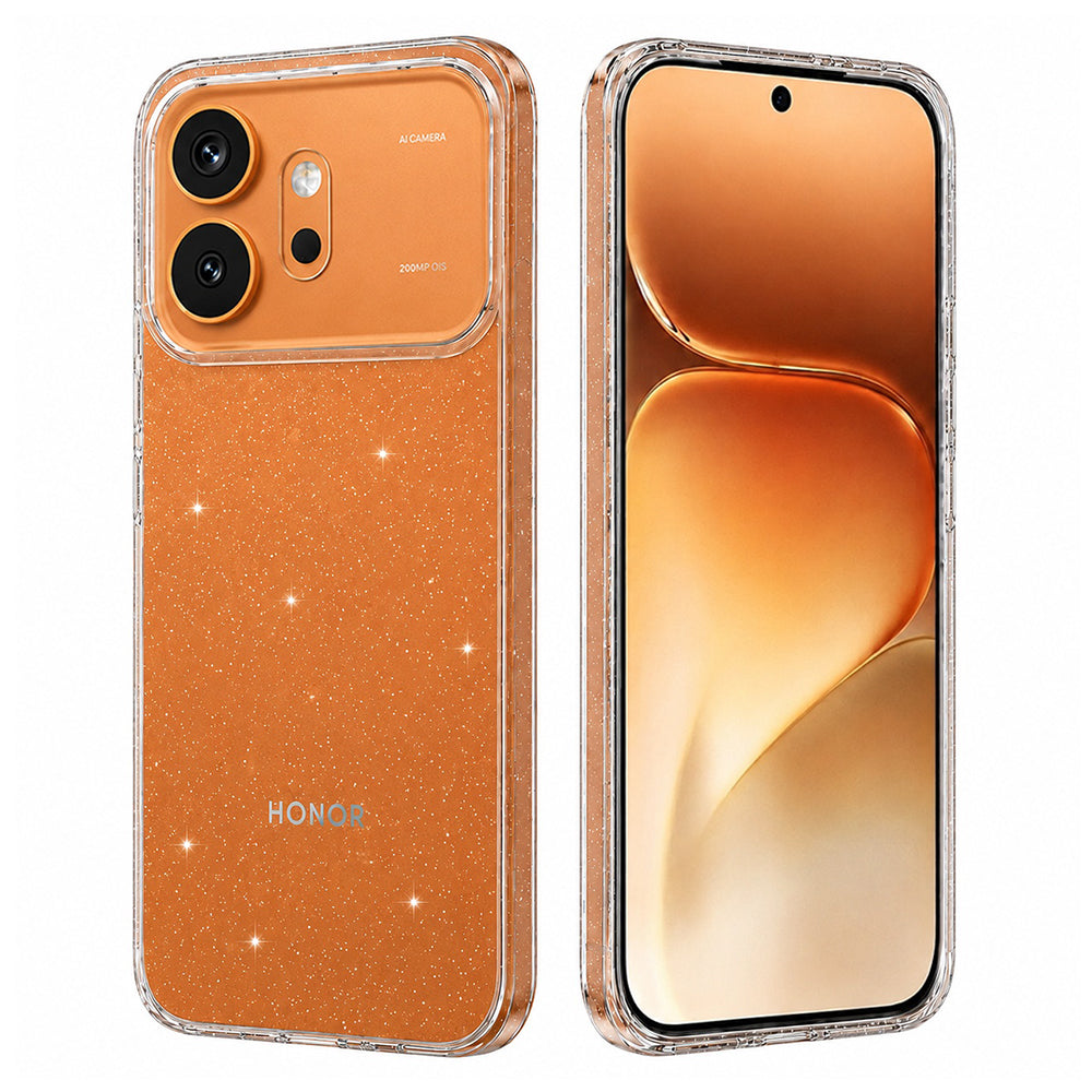 Hoes voor Honor 600, Techsuit, SparkleSkin, Transparant