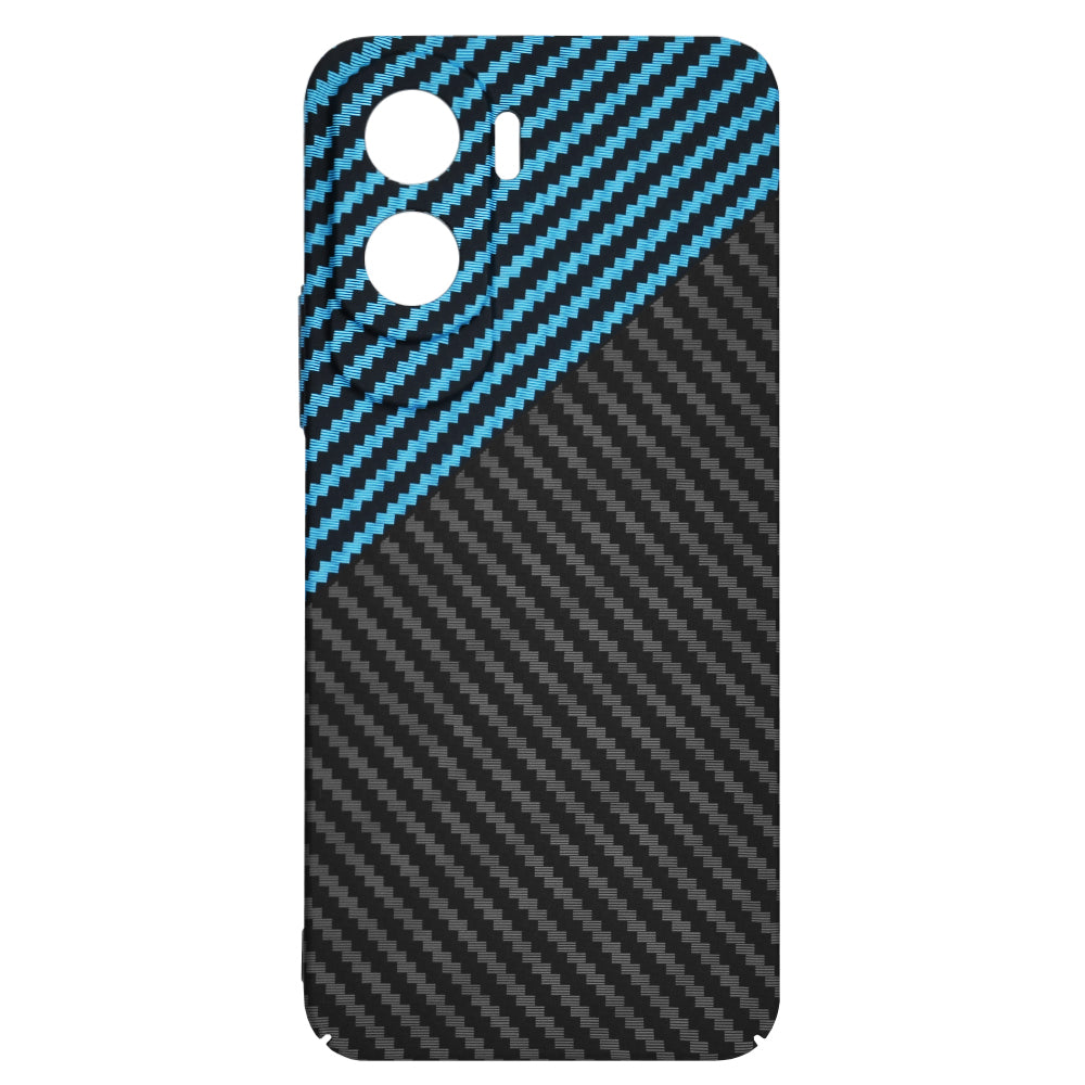 Coque pour Honor 90 Lite, Techsuit, Carbonite FiberShell, Noir Bleu