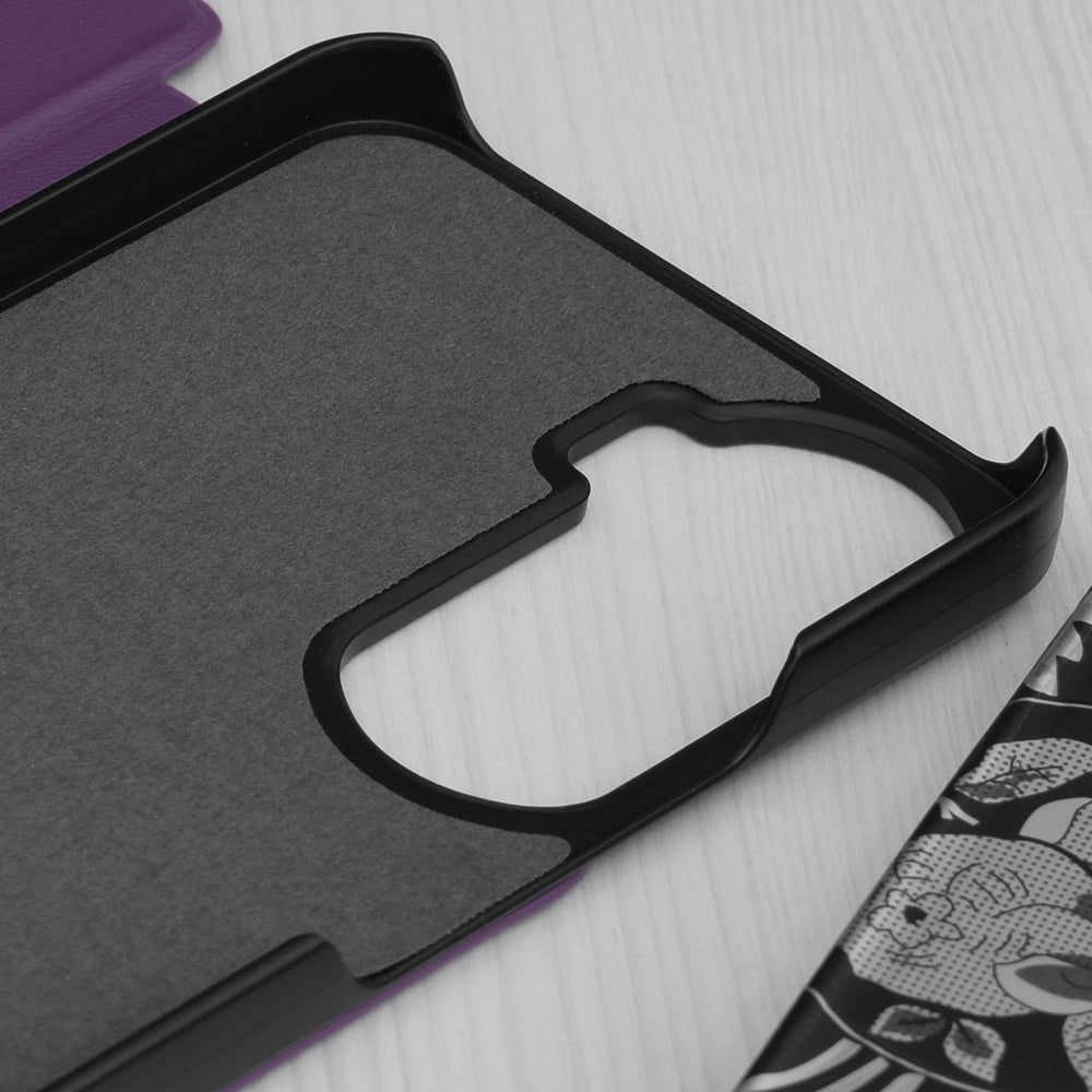 Coque pour Honor 90 Lite, Techsuit, eFold, Violet