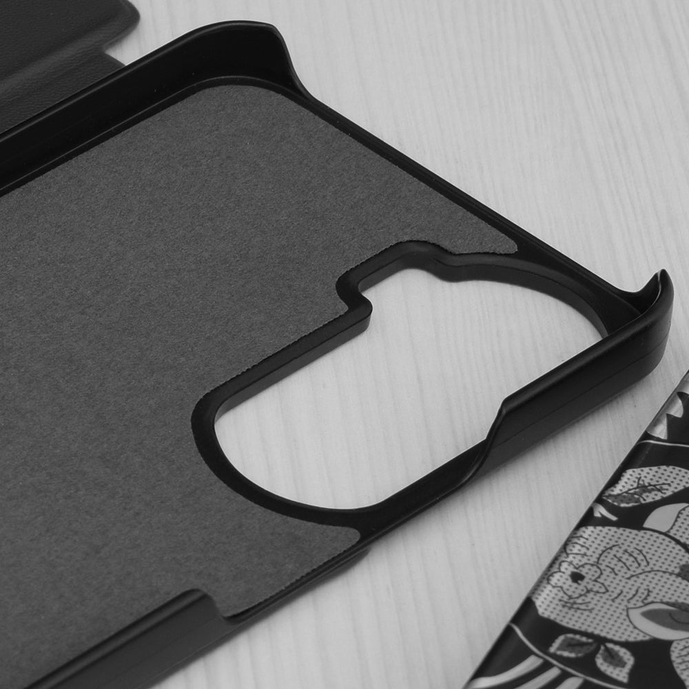 Coque pour Honor 90 Lite, Techsuit, eFold, Noire