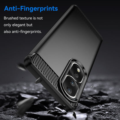 Hoes voor Honor 90 Pro / 80 Pro, Techsuit, Carbon, Zwart