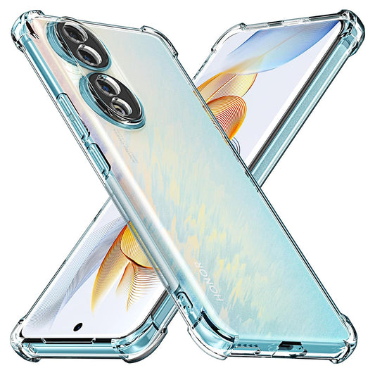 Hülle für Honor 90 Pro, Techsuit, stoßfest klar, transparent