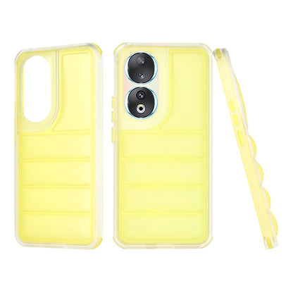 Hülle für Honor 90, Techsuit, Wave Shield, Gelb