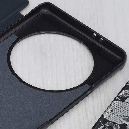 Coque pour Honor Magic5 Lite, Techsuit, eFold, Bleu Foncé