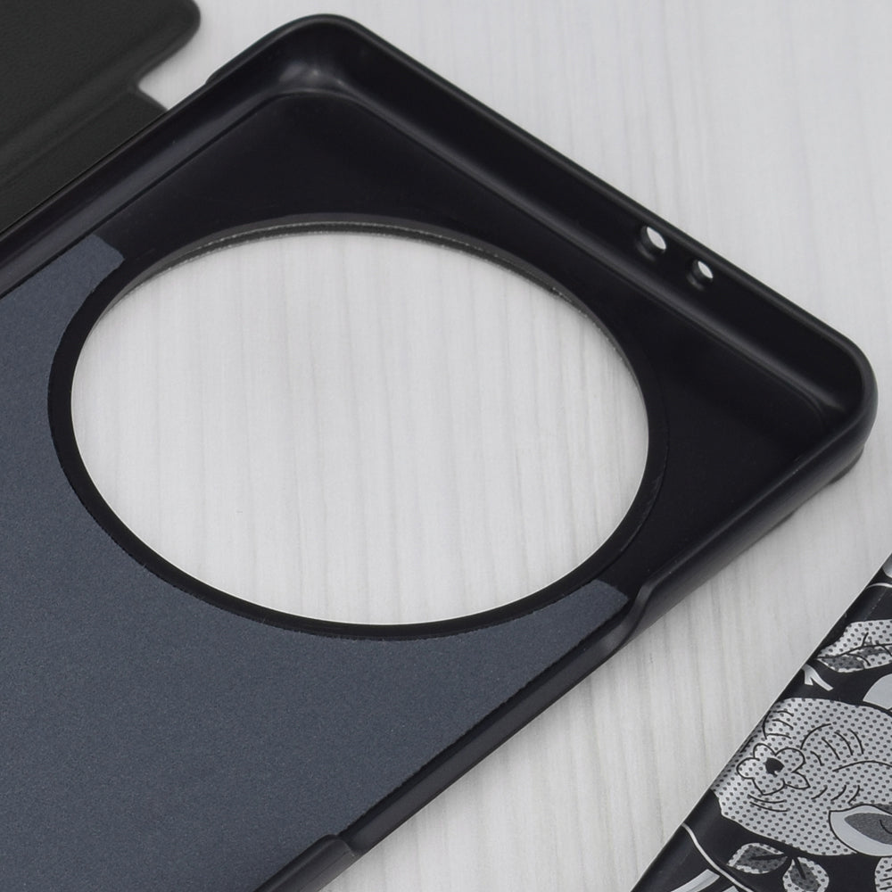 Hülle für Honor Magic5 Lite, Techsuit, eFold, Schwarz