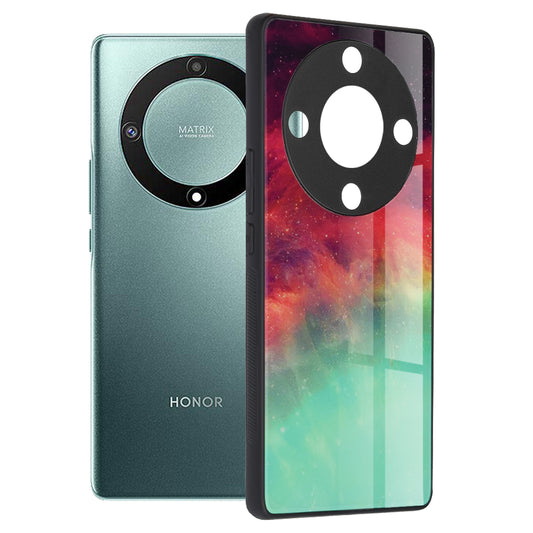 Case for Honor Magic5 Lite, Techsuit, Glaze, Turquoise