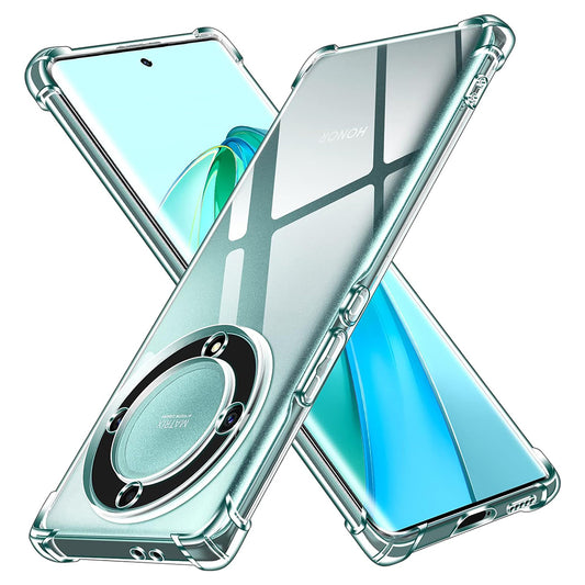 Coque pour Honor Magic5 Lite, Techsuit, Antichoc Claire, Transparente