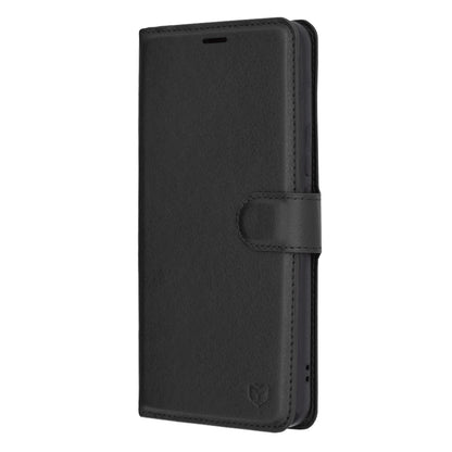 Coque pour Honor Magic5 Pro, Techsuit, Leather Folio, Noire