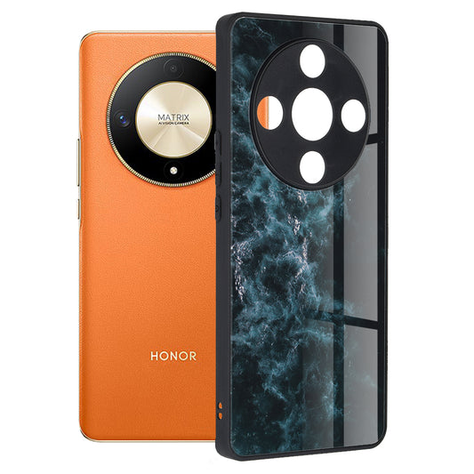 Hoes voor Honor Magic6 Lite, Techsuit, Glaze, Blauw