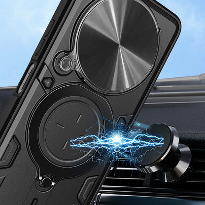 Hülle für Honor Magic8 Lite, Techsuit, CamGuard Pro, Rot