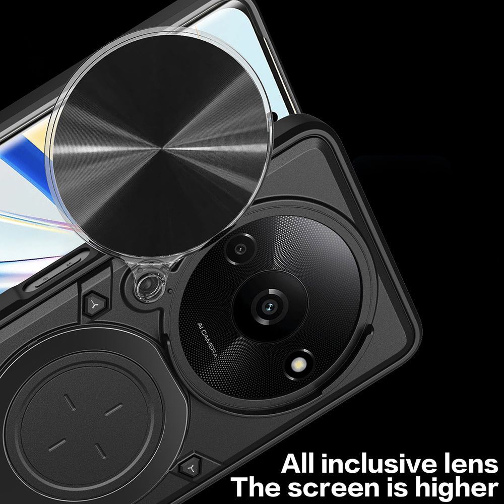 Hülle für Honor Magic8 Lite, Techsuit, CamGuard Pro, Roségold