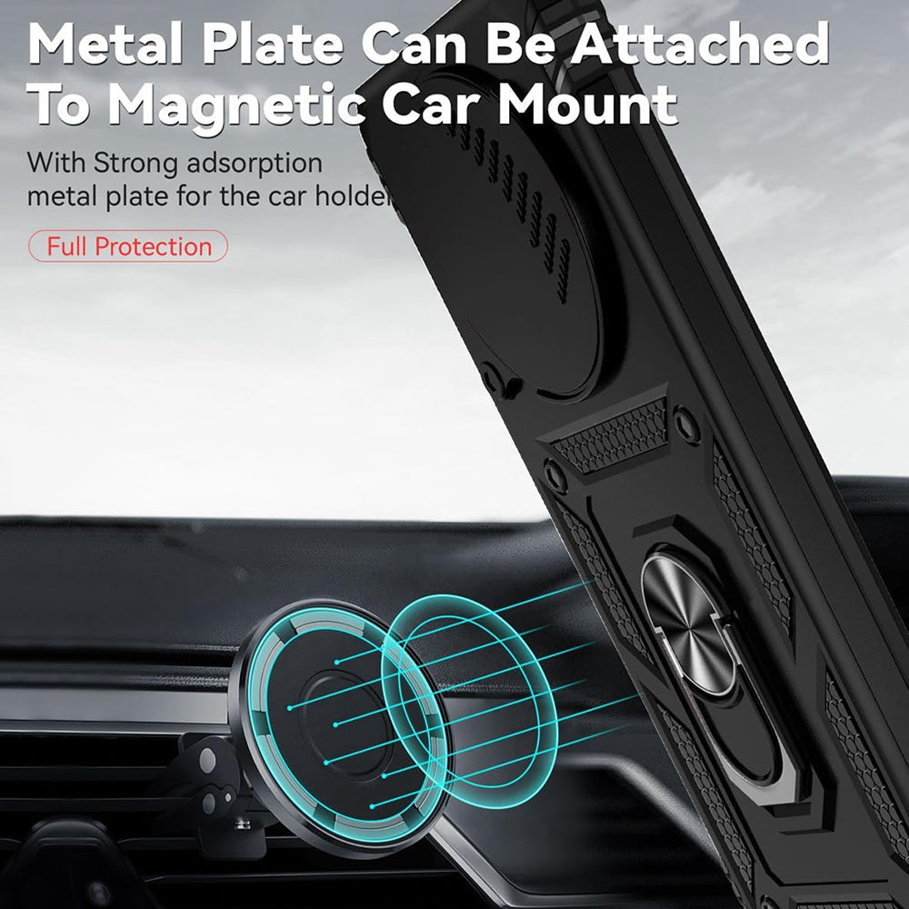 Hoes voor Honor Magic8 Lite, Techsuit, CamShield, Goudroze