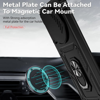 Hoes voor Honor Magic8 Lite, Techsuit, CamShield, Goudroze