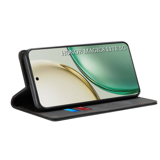 Étui pour Honor Magic8 Lite, Techsuit, Confy, Noir