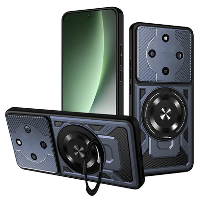 Étui pour Honor Magic8 Lite, Techsuit, RuggedCam, Bleu