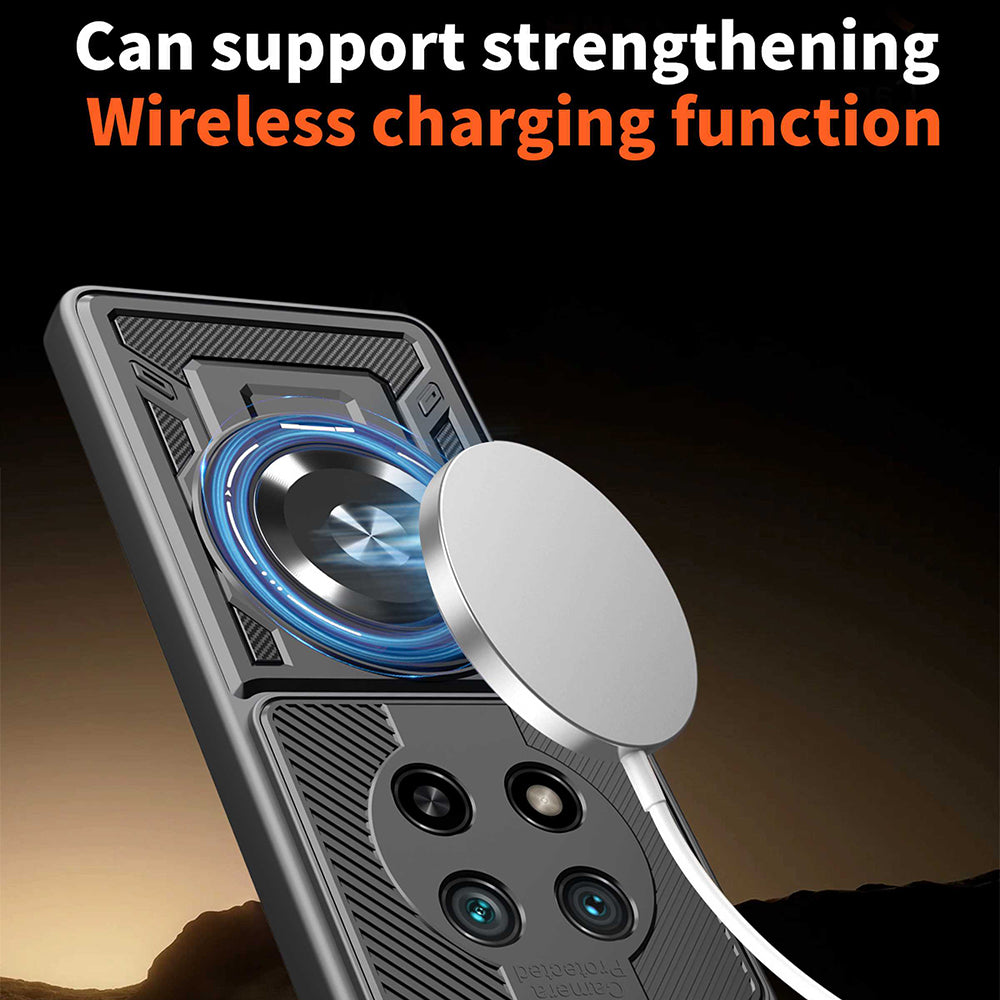 Étui pour Honor Magic8 Lite, Techsuit, RuggedCam, Bleu