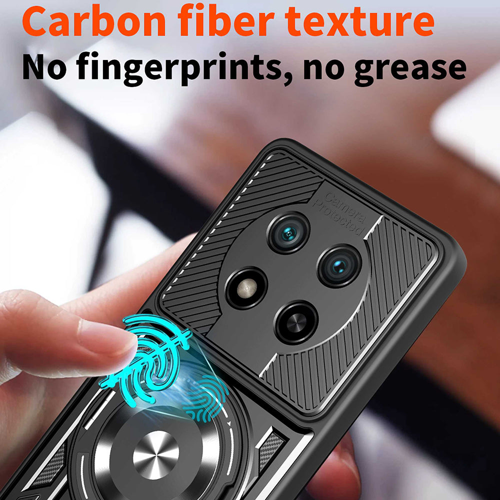 Étui pour Honor Magic8 Lite, Techsuit, RuggedCam, Bleu