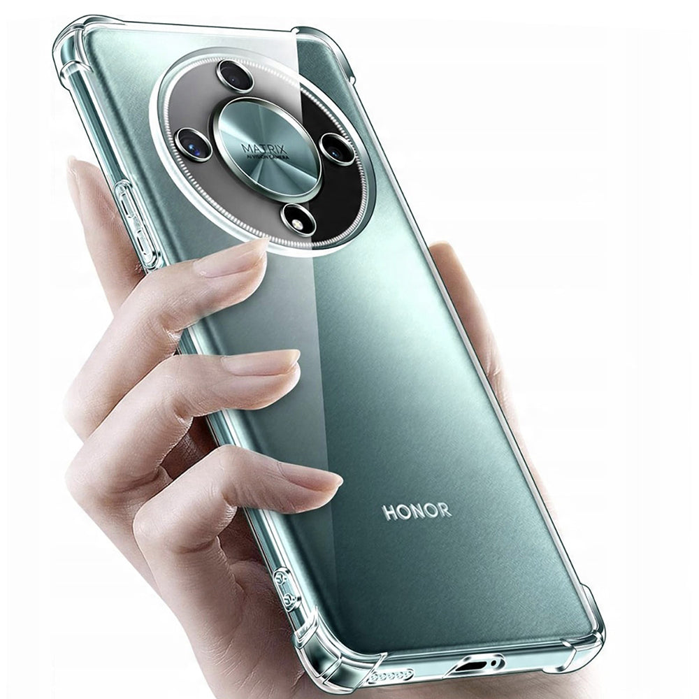 Hülle für Honor Magic8 Lite, Techsuit, Shockproof Clear, Transparent