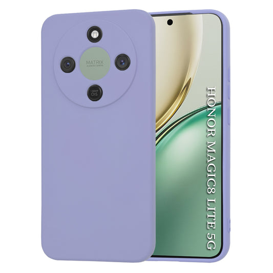 Hoes voor Honor Magic8 Lite, Techsuit, SoftFlex, Lichtpaars