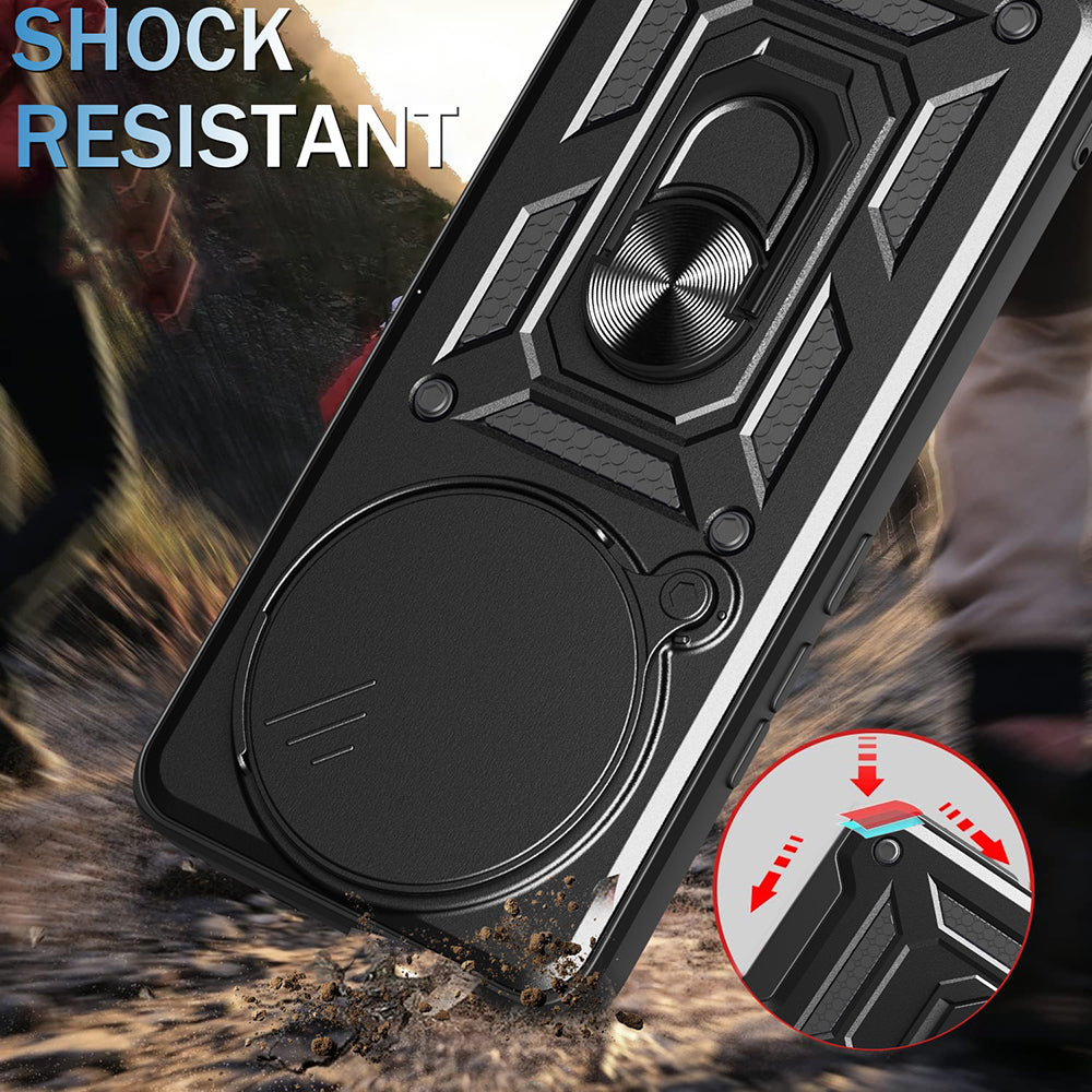 Hoes voor Honor Magic8 Pro, Techsuit, CamShield, Goud