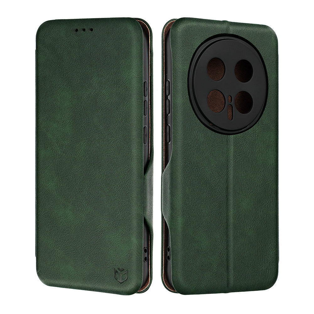Coque pour Honor Magic8 Pro, Techsuit, Safe Wallet Plus, Vert