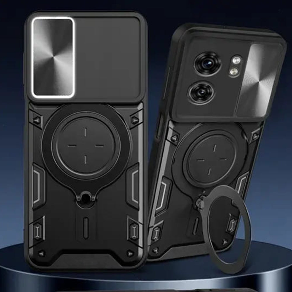 Étui pour Honor X5c Plus, Techsuit, CamGuard Pro, Noir