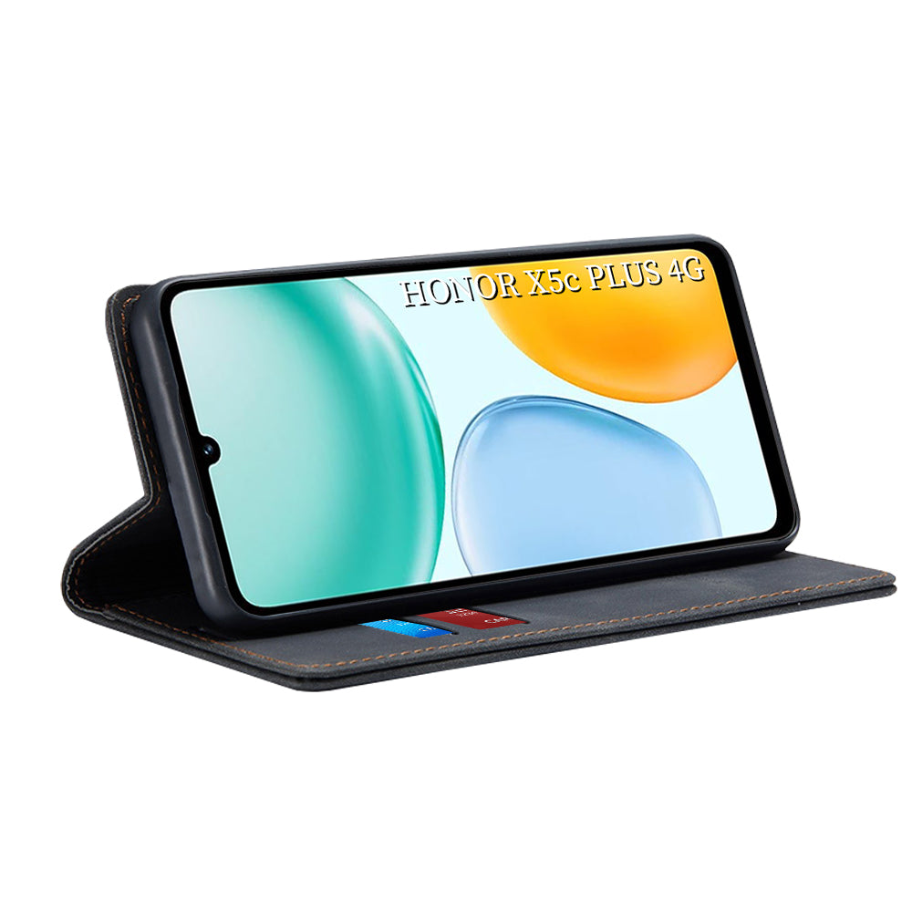 Étui pour Honor X5c Plus, Techsuit, Confy, Noir