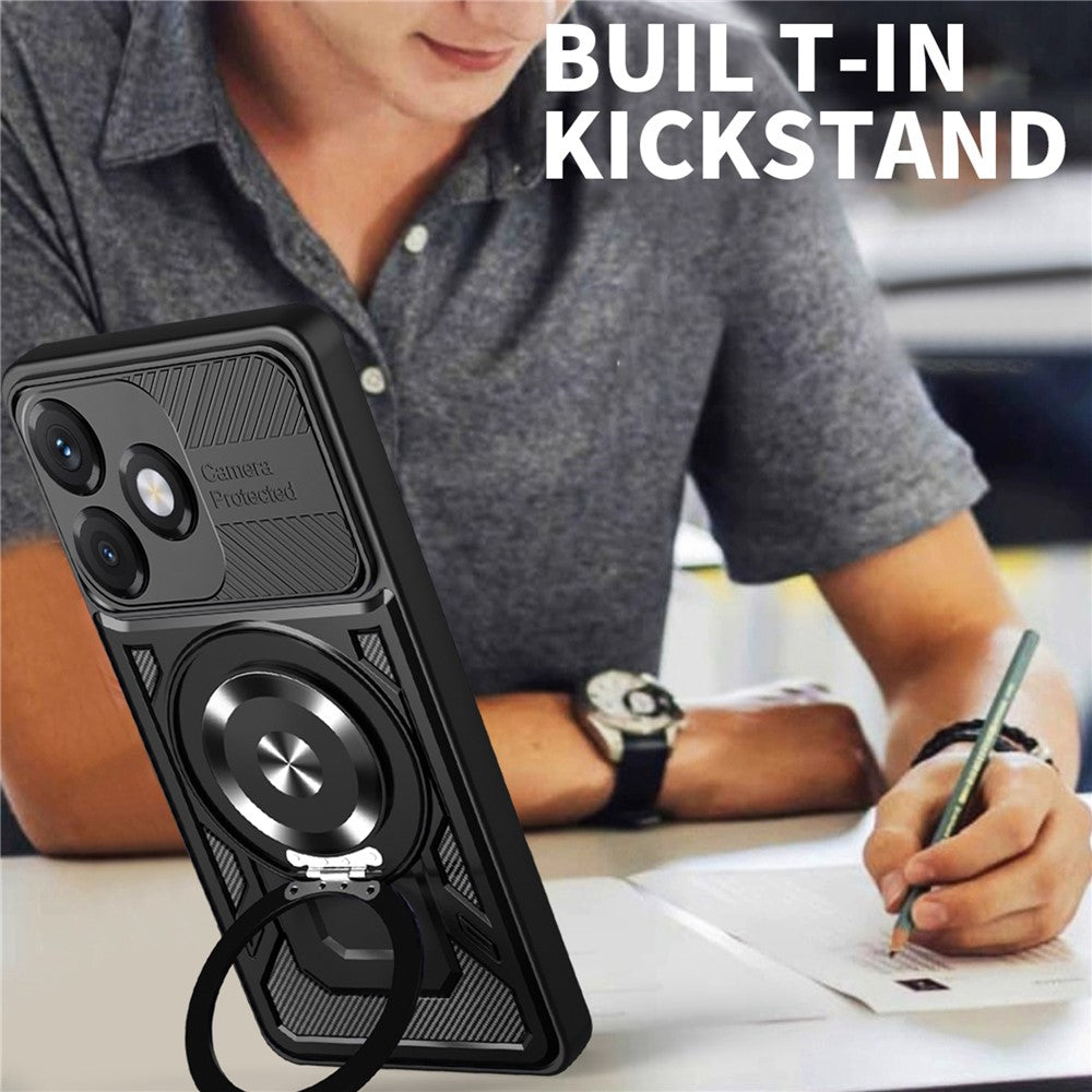 Étui pour Honor X5c Plus, Techsuit, RuggedCam, Violet