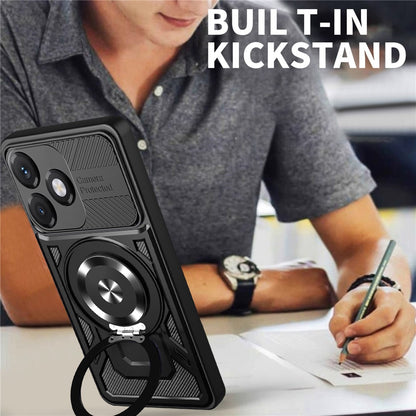 Étui pour Honor X5c Plus, Techsuit, RuggedCam, Violet